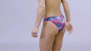 TYR Durafast EliteĀ® Women's Classic Mini Bikini Bottom - Starhex - Image 11