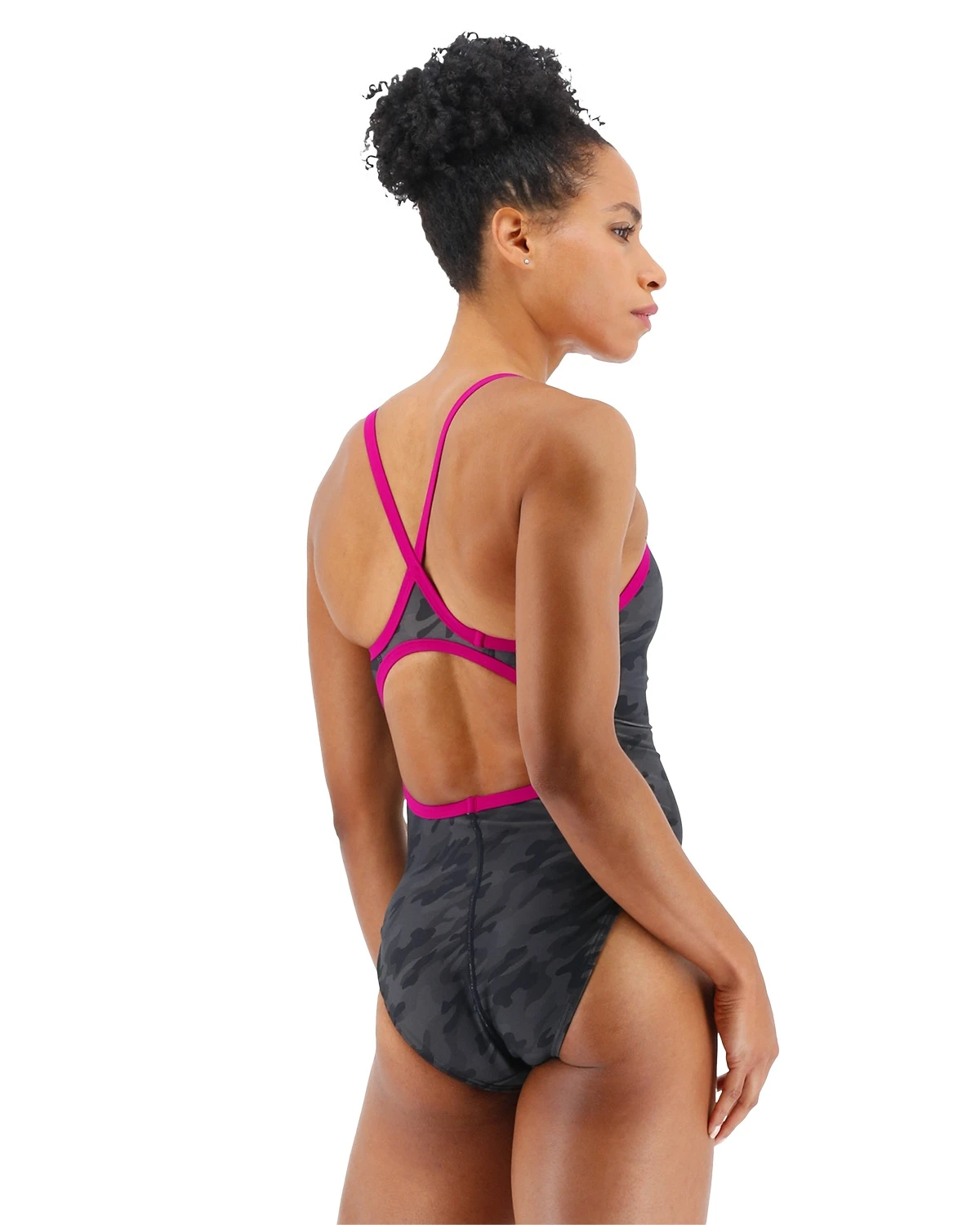 TYR Durafast Elite® Women's Diamond Controlfit Swimsuit - Blackout Camo - Image 2