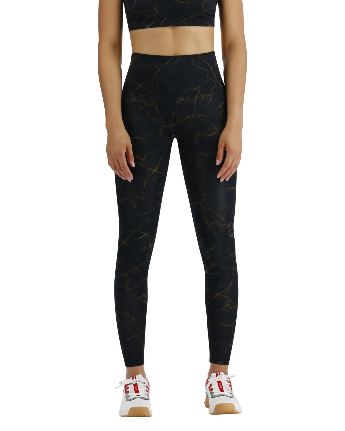 TYR Base Kineticâ„¢ Women's High-Rise Full Length Leggings - Goldstone