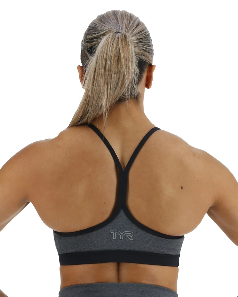TYR Base Kineticâ„¢ Women's V-Neck Sports Bra - Solid - Image 9