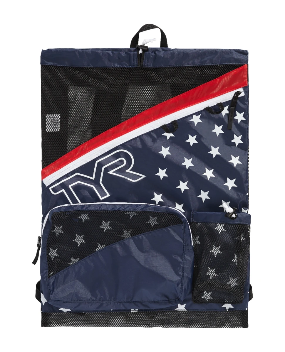TYR Elite Team 40L Mesh Backpack - Image 2