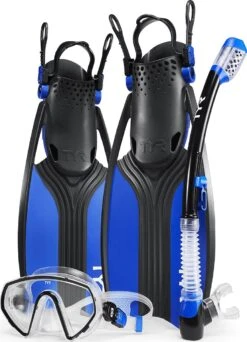TYR Voyager Mask Snorkel Fin Set